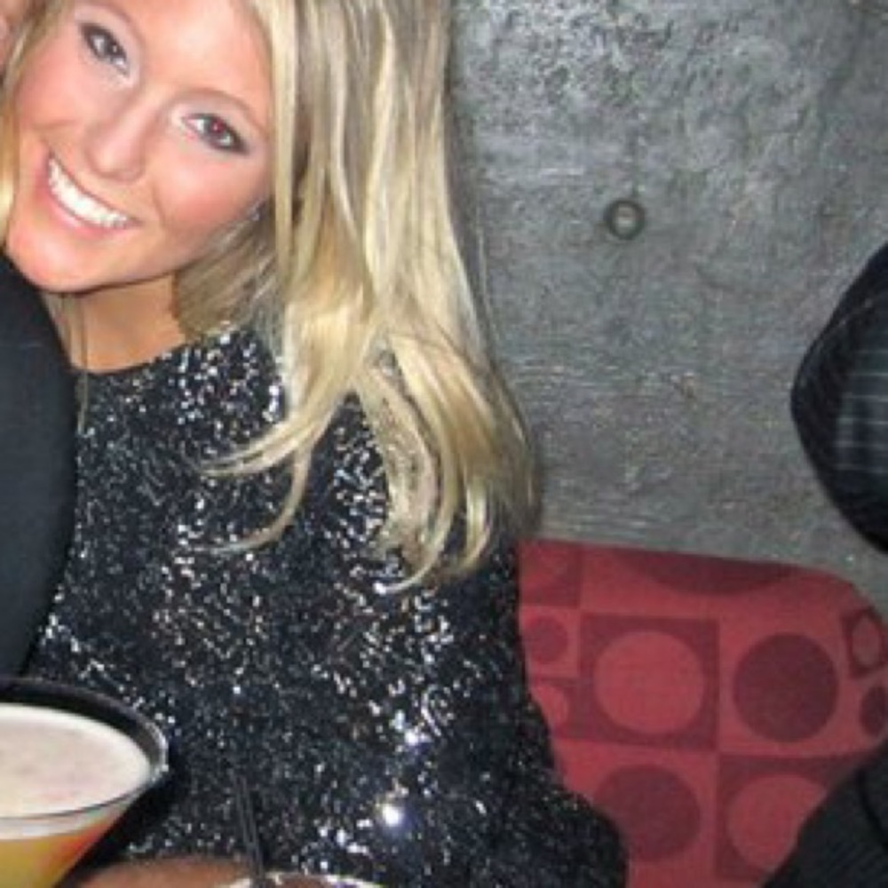 Long sleeve sequin mini dress